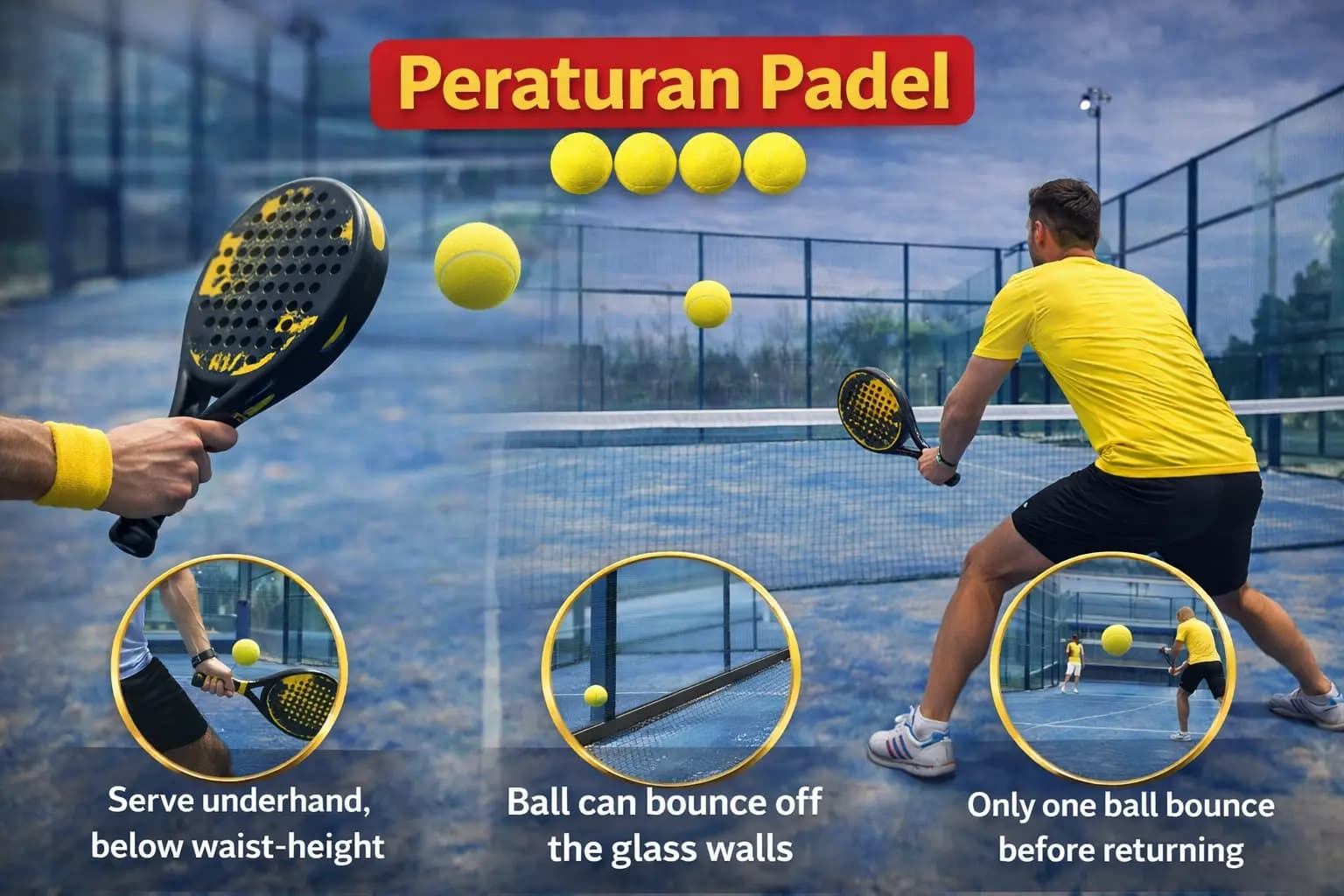 Peraturan Padel: Panduan Lengkap Aturan Main untuk Pemula hingga Kompetitif