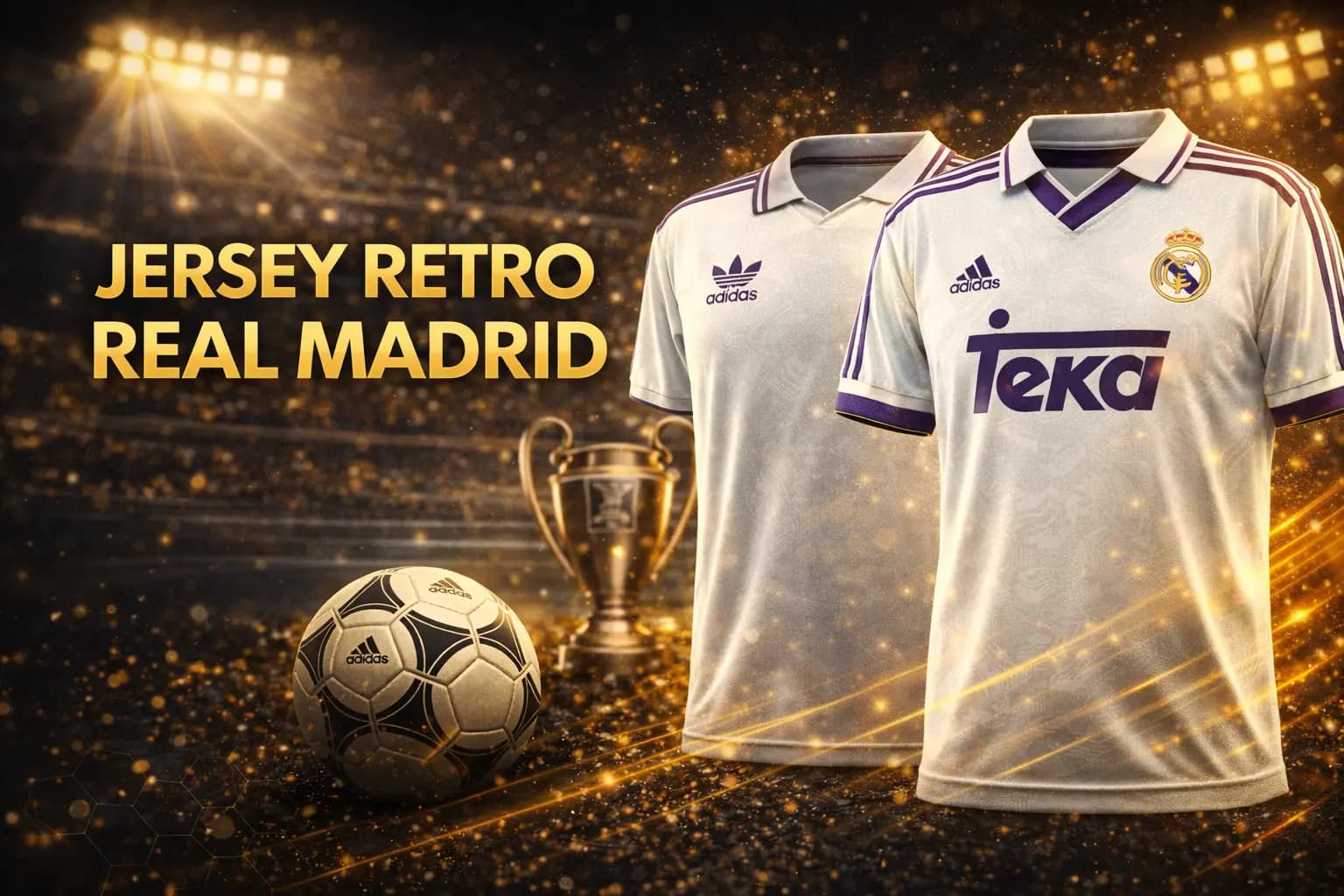 Jersey Retro Real Madrid: Koleksi Klasik Penuh Sejarah dan Gaya Legendaris