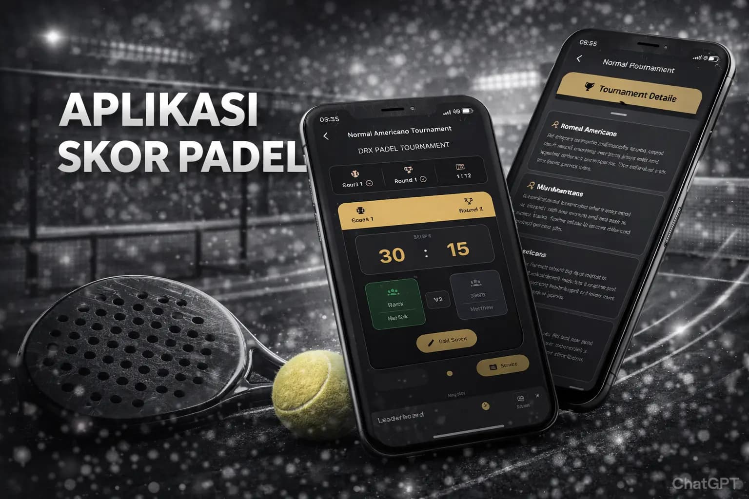 Aplikasi Skor Padel: Solusi Digital untuk Pencatatan Skor Padel Lebih Akurat & Profesional