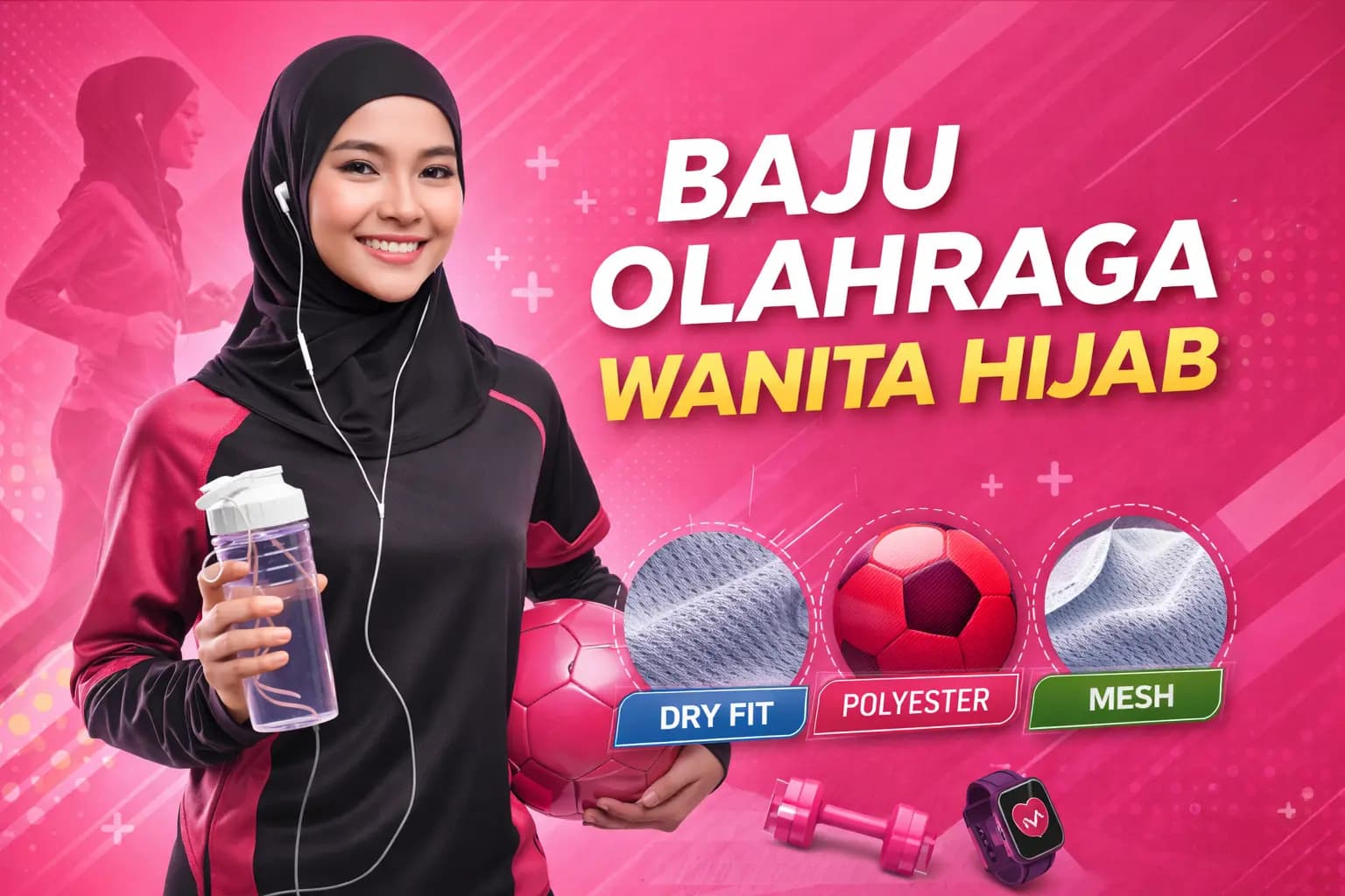 Baju Olahraga Wanita Hijab Terbaik 2026 – Nyaman, Syar’i & Tetap Stylish