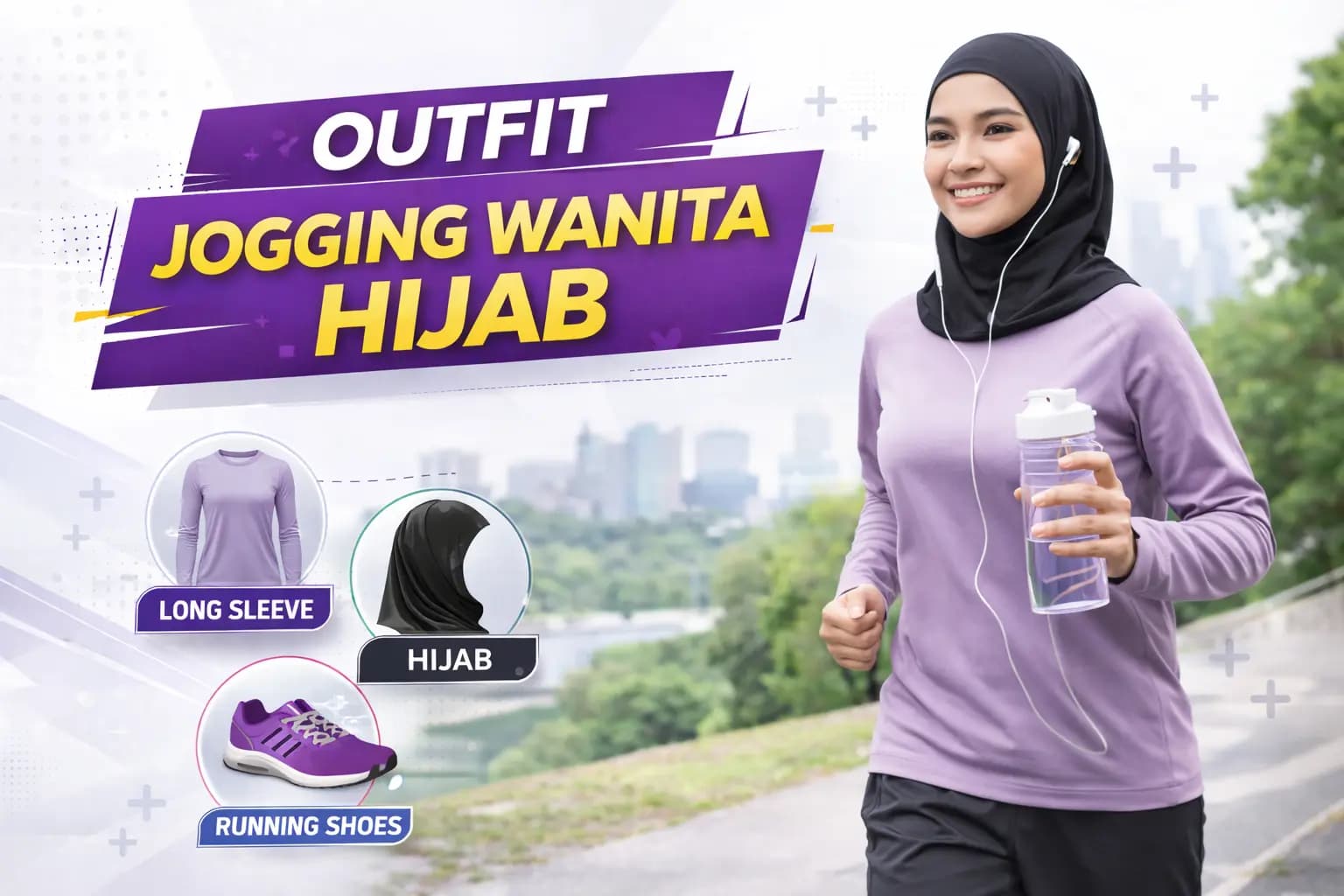 Outfit Jogging Wanita Hijab Terbaik 2026: Nyaman, Syar’i & Tetap Stylish