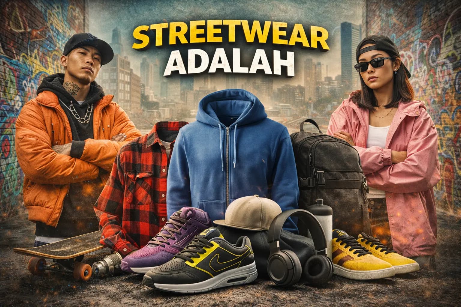 Streetwear Adalah: Pengertian, Sejarah, dan Tren Fashion Urban