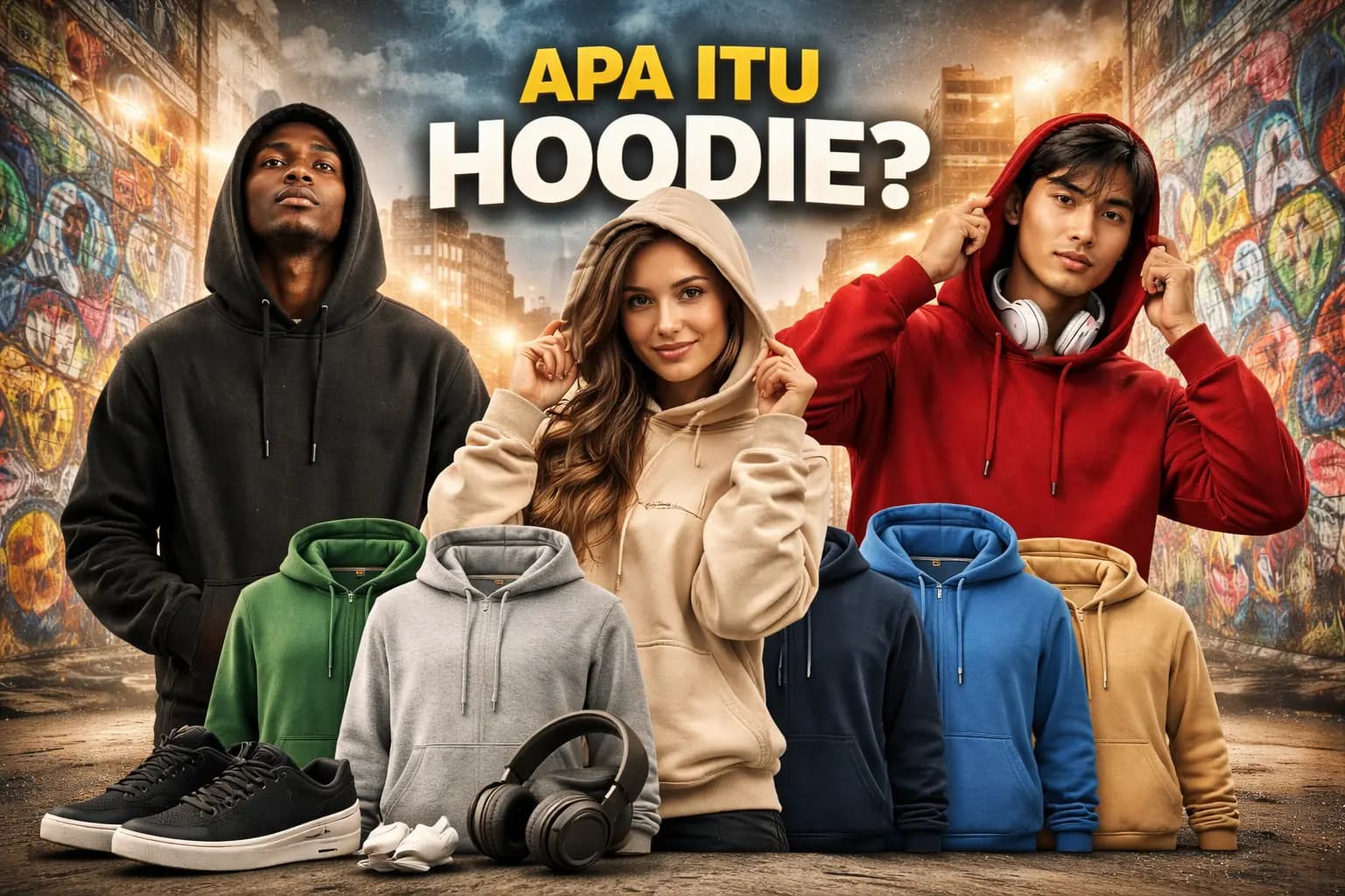 Apa Itu Hoodie? Pengertian, Jenis, dan Tren Fashion Hoodie