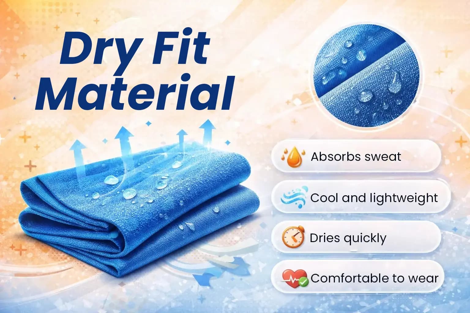Dry Fit Materials: Definition, Types, Advantages, and Why It’s Suitable for Sports Jersey