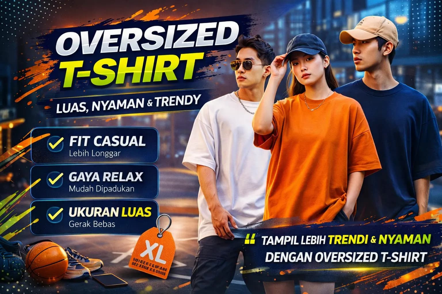 Apa Itu Oversized T Shirt? Pengertian, Ciri, dan Tips Memilih yang Tepat
