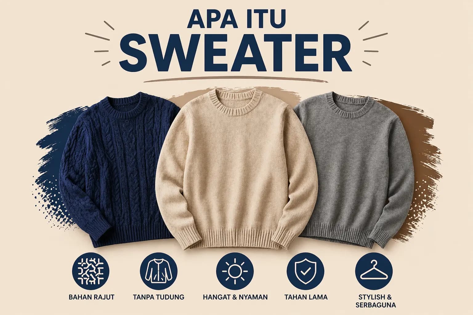 Apa Itu Sweater? Pengertian, Jenis, Bahan, dan Harga Terbaru