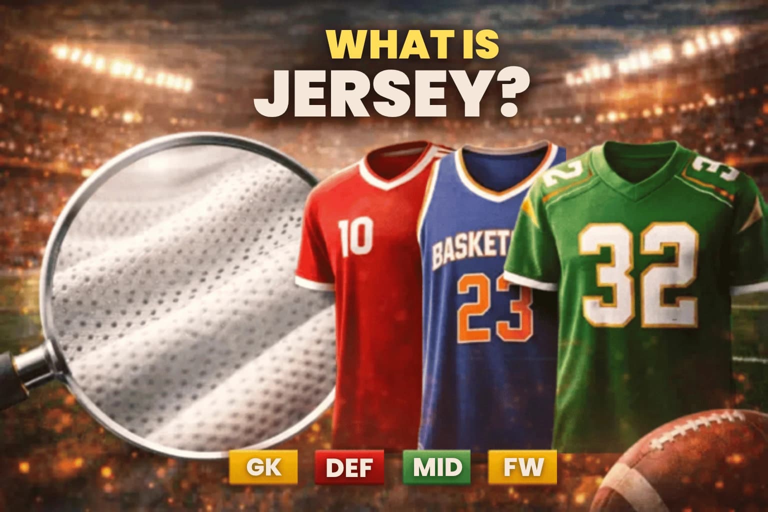 Jersey: Definition and Its Role in Sports
