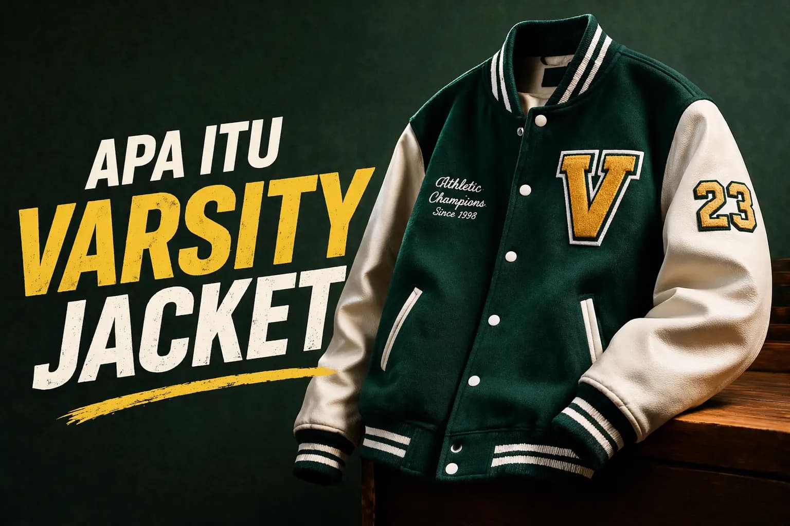 Apa Itu Varsity Jacket? Panduan Lengkap + Cara Memilih Agar Tidak Salah Beli