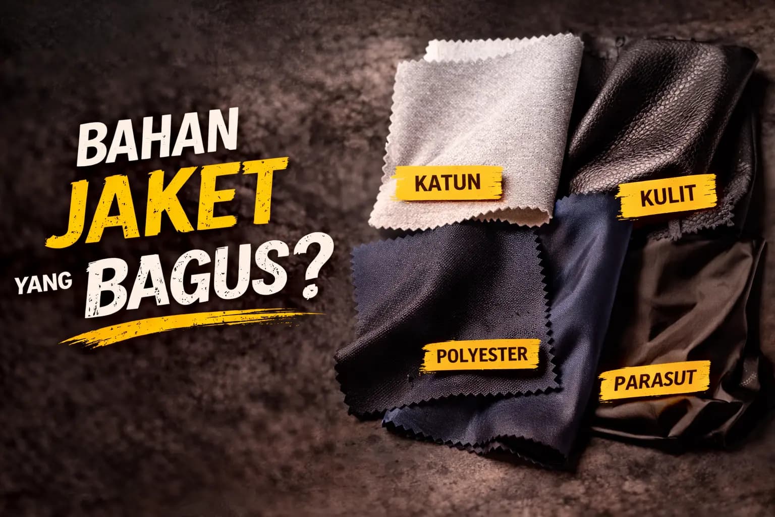 Bahan Jaket yang Bagus: Panduan Lengkap Supaya Nggak Salah Pilih