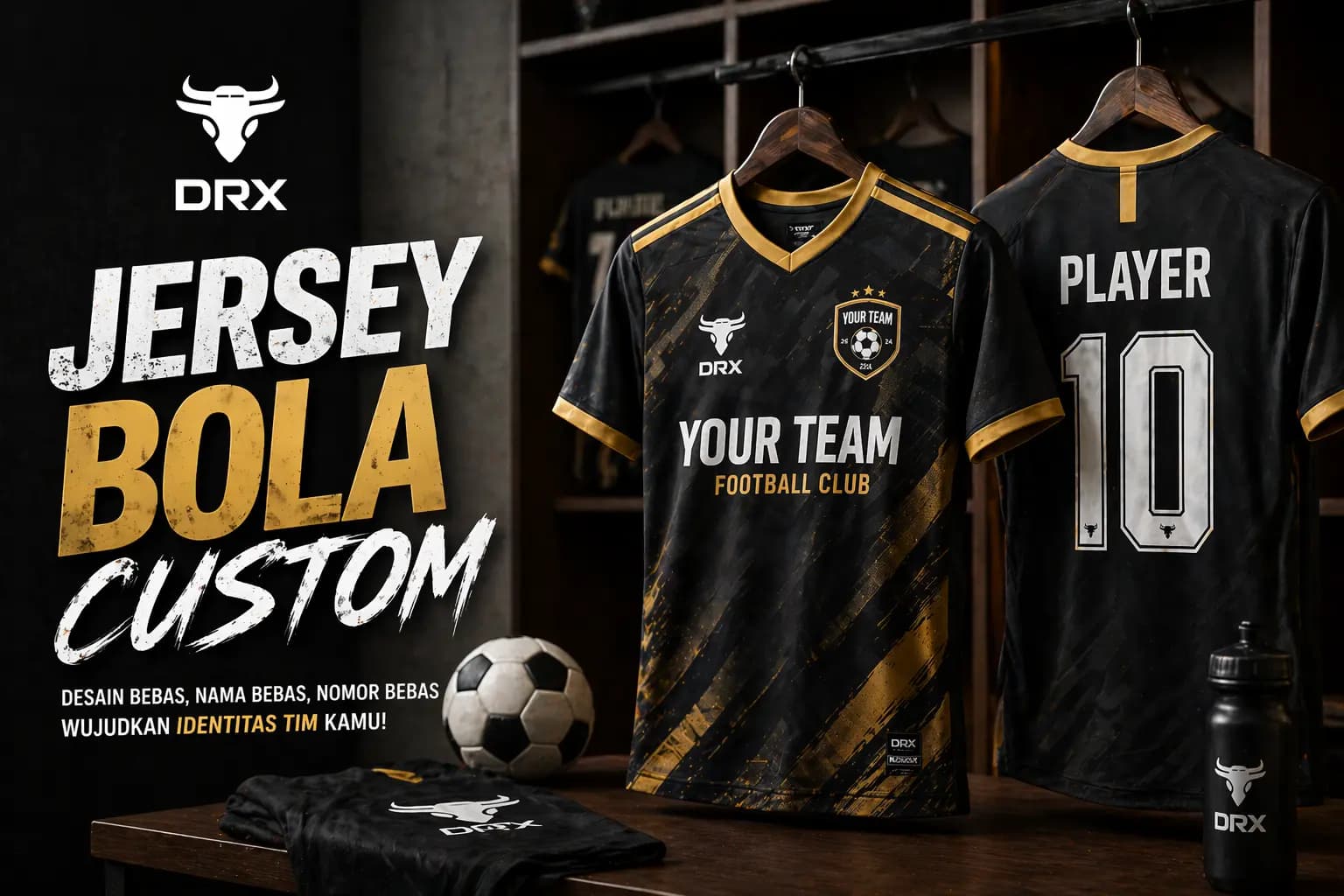 Jasa Jersey Bola Custom Premium + NFC (Anti Palsu & Berkualitas Tinggi) 
