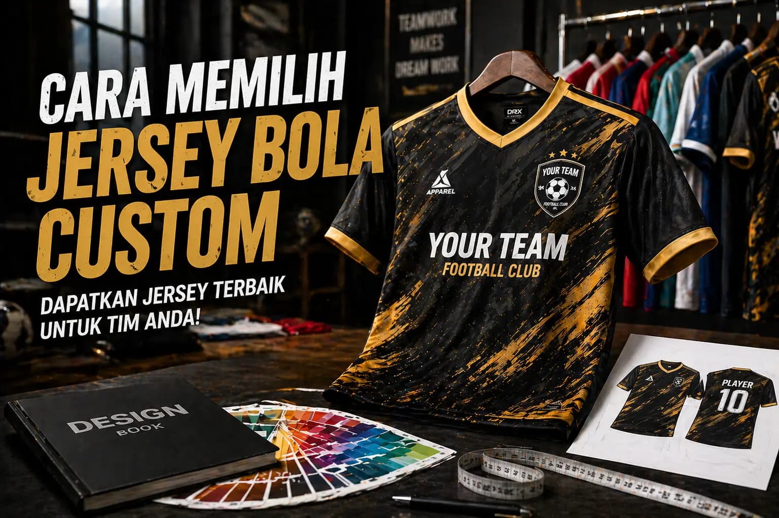 Cara Memilih Jersey Bola Custom: Panduan Lengkap Agar Tidak Salah Beli, Nyaman Dipakai, dan Tetap Premium