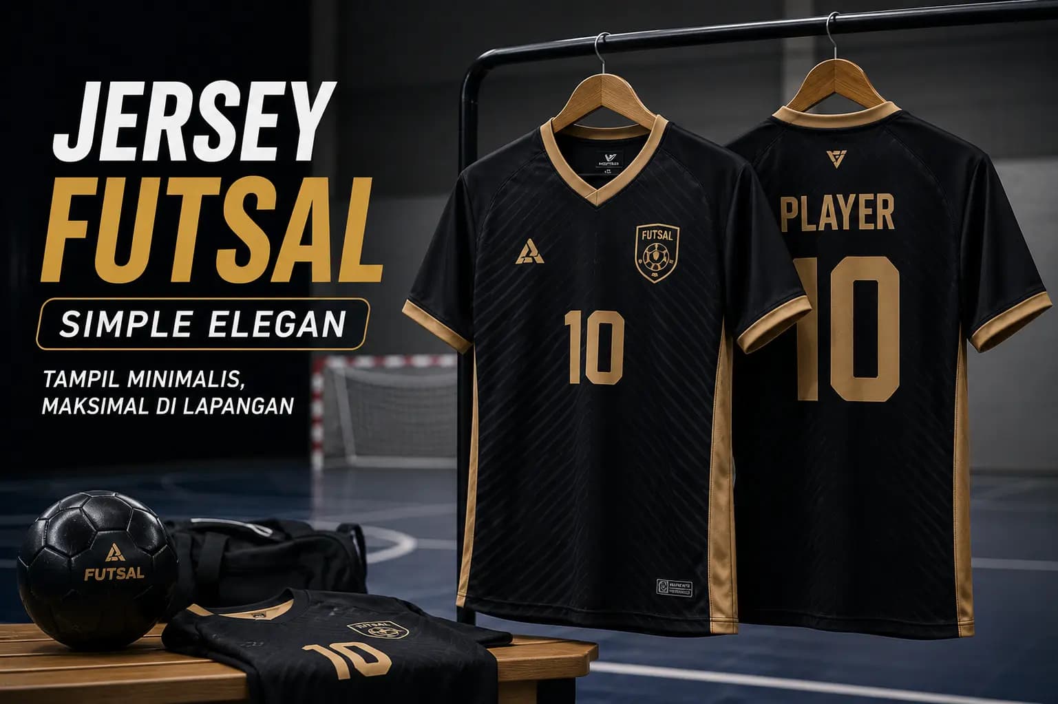 Jersey Futsal Simple Elegan: Minimalis tapi Tetap Premium