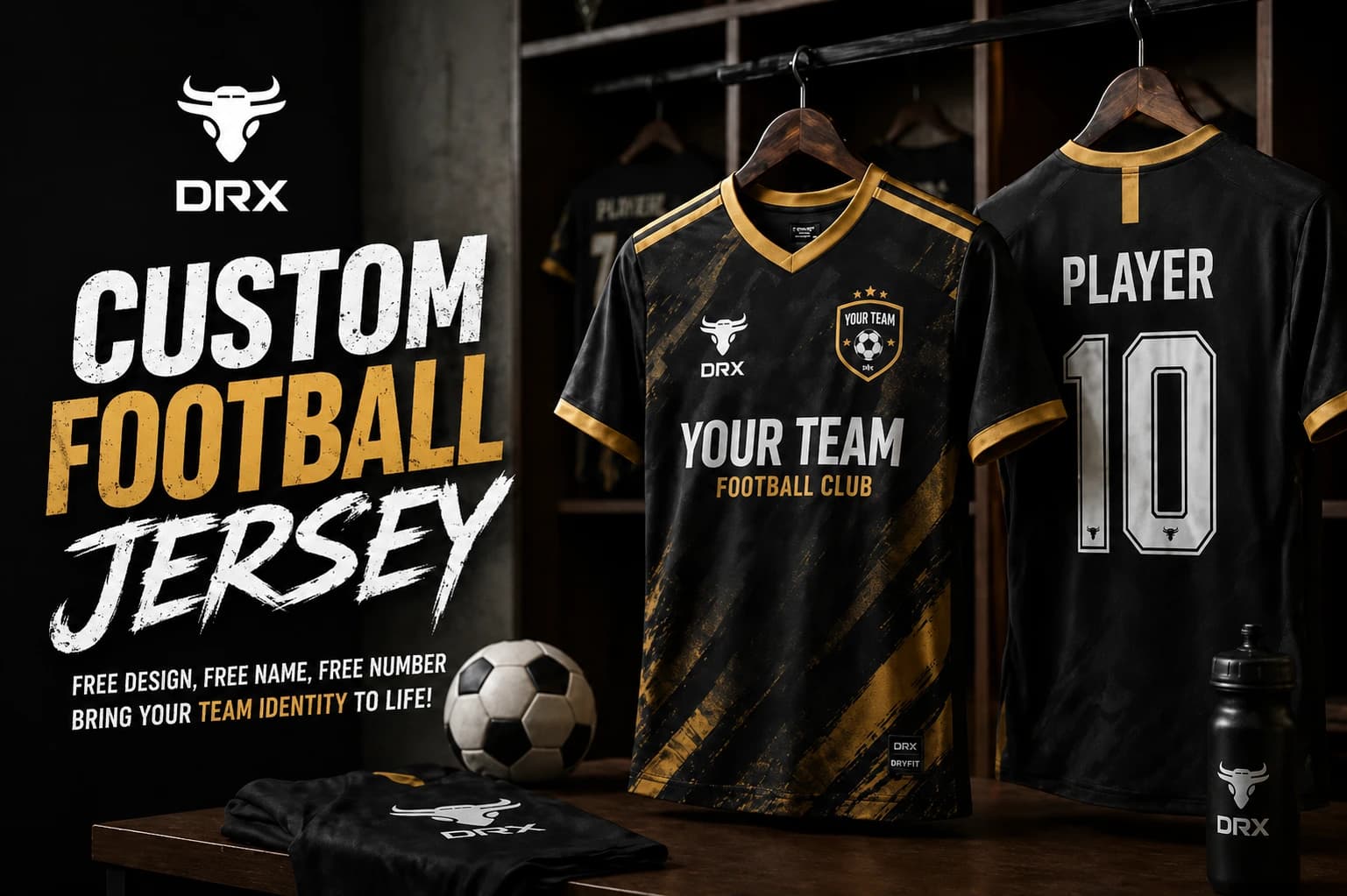 Premium Custom Soccer Jersey Service + NFC (Anti Counterfeit & High Quality)